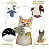 3pcs Crocodile Squeaky Plush Dog Toys For Aggressive Chewers, Durable Interactive Dog Toy, Stuffed Soft Plush Dog Toys