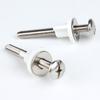 2pcs Toilet Lid Bolt Toilet Installation Fixing Screw Connection Group Hinge Toilet Cover Installation Screws Nut Bathroom Acces