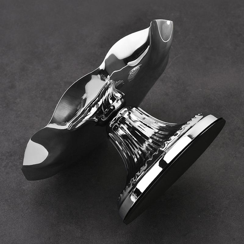 Толстая нержавеющая сталь роскошная тарелка для фруктовых закусок украшение для домашней вечеринки хранение сервировочный поднос конфеты торт печенье тарелка контейнер