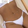 Sexy Body Waist Chain Jewelry For Women Vintage Minimalism Crystal Belly Belt Chain Bohemia Spring Summer Beach Vacation Bijoux