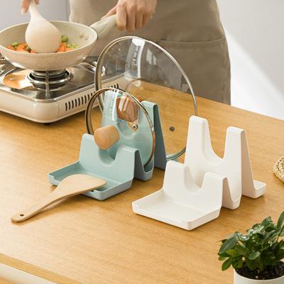 Держатель крышки кастрюли Отдельностоящий противоскользящий U-образный крепёж Безопасный кухонный стол Крышка кастрюли Разделочная доска