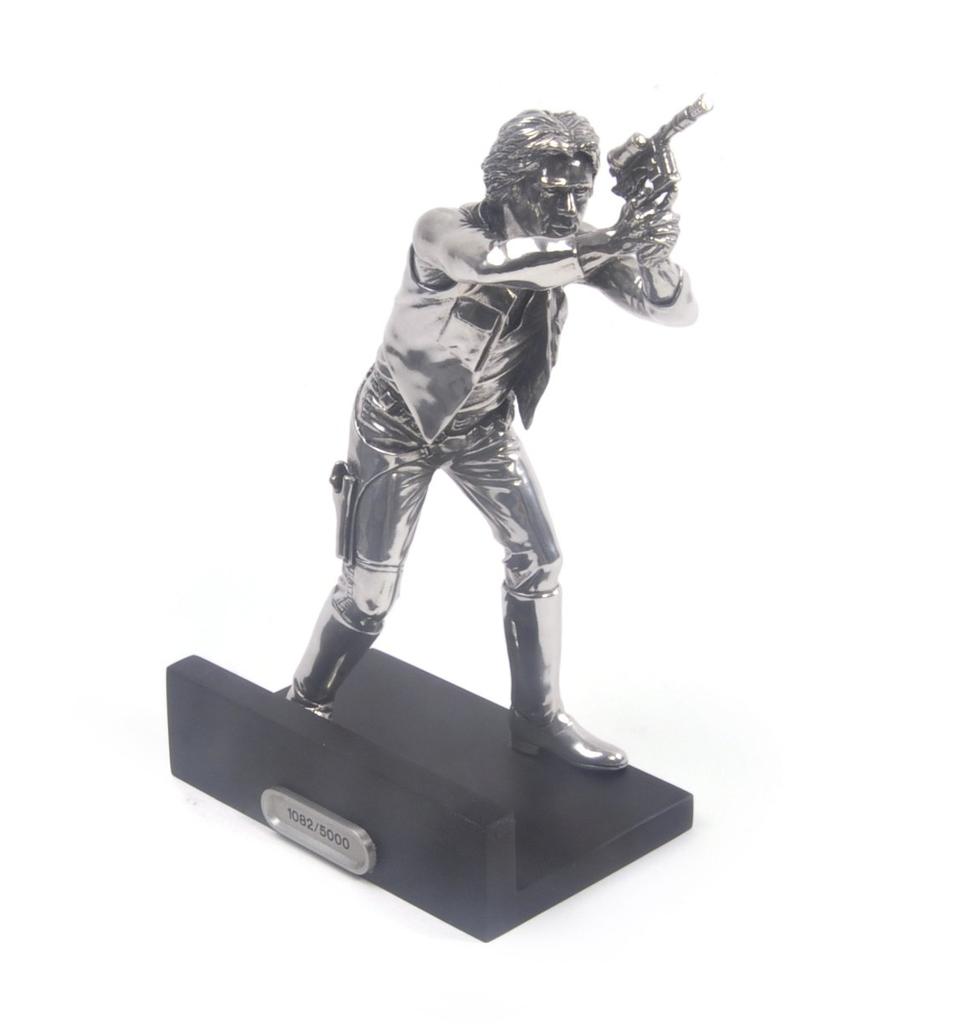 Фигурка ROYAL SELANGOR Star Wars, лимитированный тираж 5000 экземпляров по всему миру "Хан Соло"
