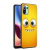 3D Funny Face Phone Case For Xiaomi Mi 11 Lite NE 11i 10T 11T Pro A2 A3 Lite POCO F3 M3 M4 C31 X3 Pro NFC GT Black Soft Cover