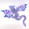 3D Dragon Rotatable Articulated Dragon Kid Gifts Realistic Dragon Statue For Landscaping Decoration Printed Figures Animals