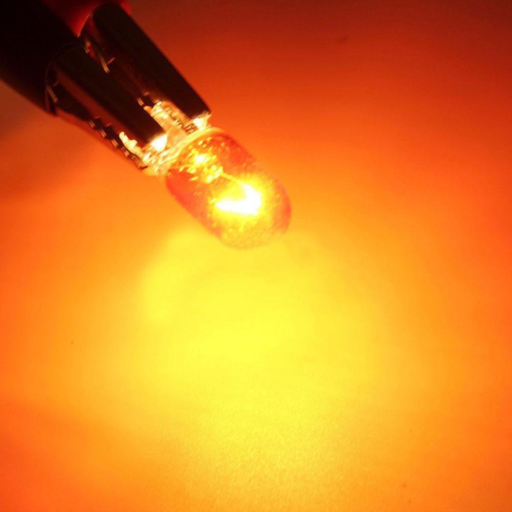 10Pcs T10 Wedge Halogen W5W 501 194 LED Interior Light Bulbs Car Auto Truck