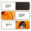 Pet Cat Nest Closed Cat House Pet Nest Warm and Thickened Deep Sleep Dog Nest Pet Supplies Closed Cat Bed Cat Tents