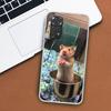 Милый чехол для телефона с изображением хомяка для Xiaomi Redmi Note 13 12 12S 11 11S 10 10S 9 9S 11T 11E Pro Plus 8 8T 7 + чехол