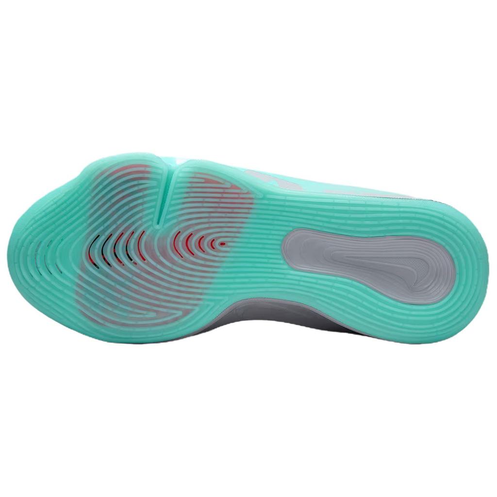 Nike GT Hustle 3 Универсальные Удобные Прочные Низкие Баскетбольные Кроссовки Унисекс Серо-Синие FV5952-006