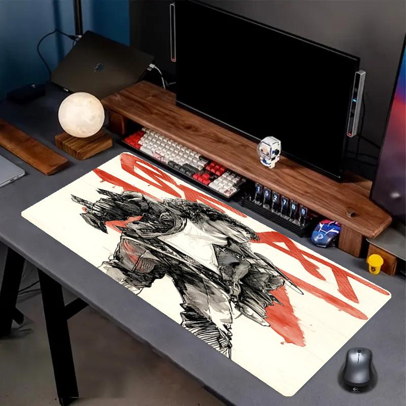 Michael Jackson Print Mouse Pad, Anti‑Slip Desktop keyboard Mat, for PC Laptop Gaming Working Daily Use, Cool Festival Surprise Gift