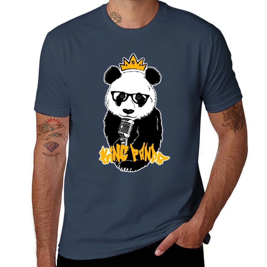 King Panda Tshirt Simple Graphic Design Tshirt