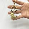 Get Rich Gold Horse Keychains Wealthy Mobile Chain Bags Accessory Bag Pendant  Zodiac Horse Year