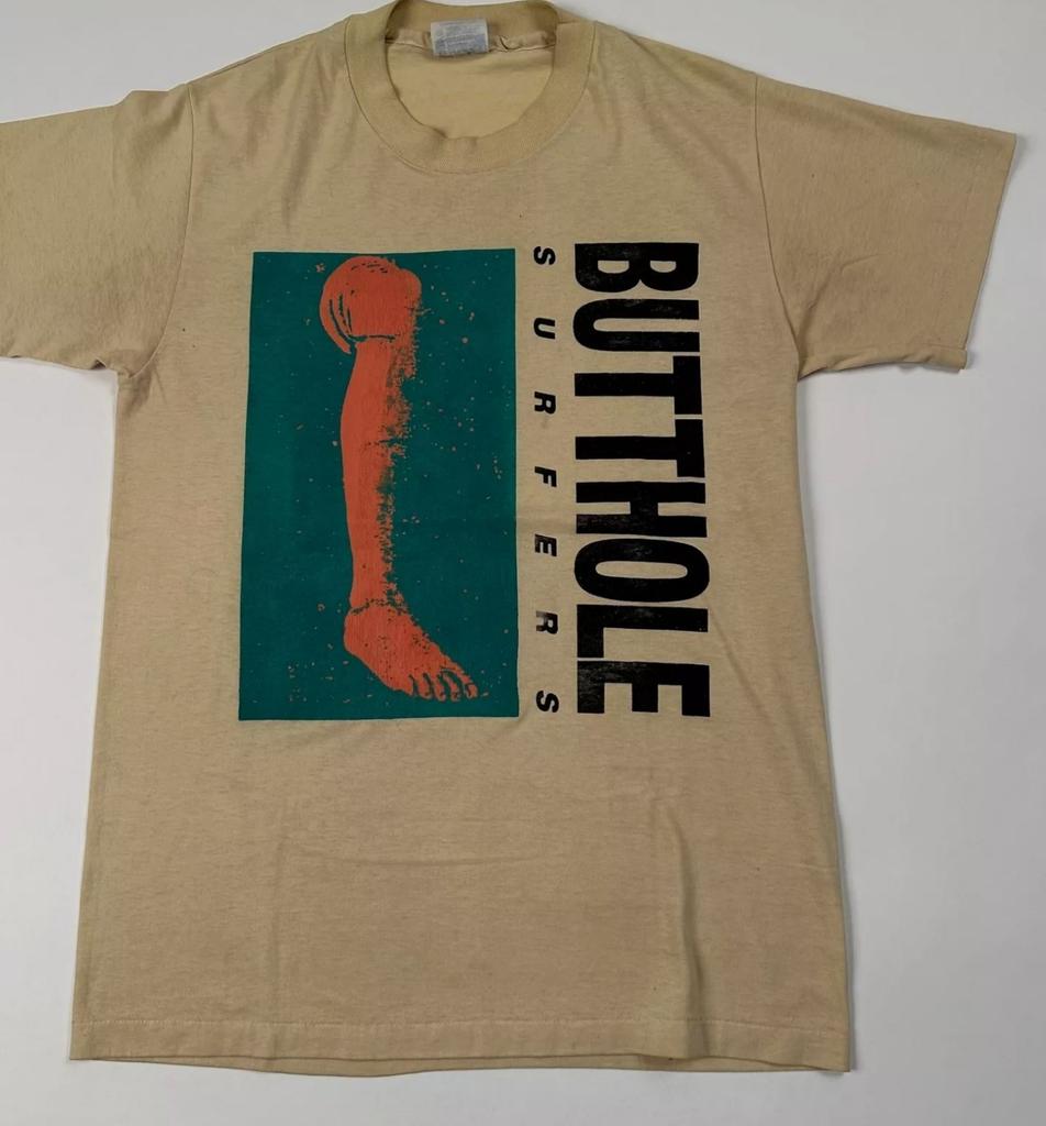 Футболка Butthole Surfers, Футболка Butthole Surfers Унисекс S-4XL песочная