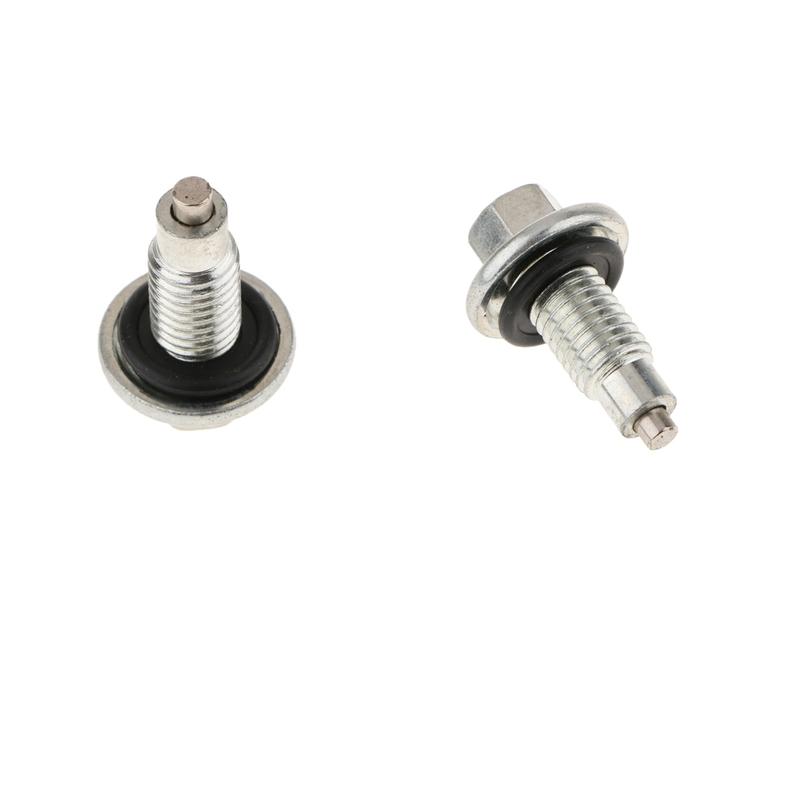 Magnetic Oil Drain Bolt Metal Engine Oil Pan Plug Gasket Anti Friction Oil Plug for Car Maintenance