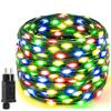 220V To DC 24V LED Leather Fairy Lights String Garland Christmas Light for Home Bedroom Garden Wedding Party Decoration With EU Plug