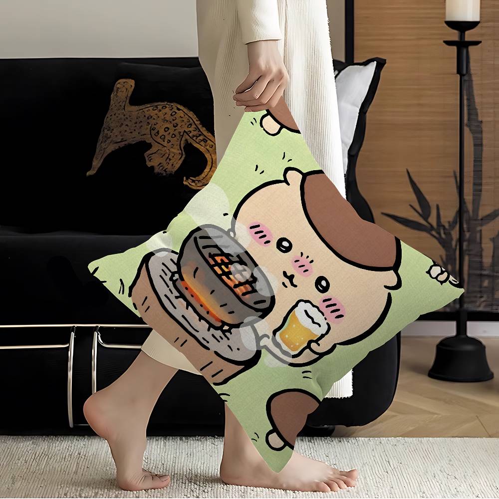Cartoon KKurimanjuu Cushion Cover Car Throw Pillow Case For Sofa Car Christmas Gift xcm xcm