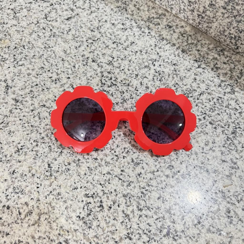 New Cute Children'S Frosted Glasses Color Series Baby Sunglasses