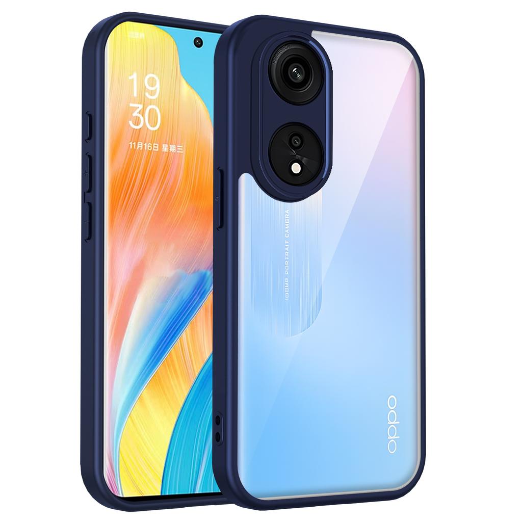 Чехол для OPPO Reno 8T 5G Чехол для телефона OPPO Reno8T 5G Чехол-бампер для Oppo Reno8 T 5G Силиконовый бампер Прозрачная матовая задняя крышка Жесткий