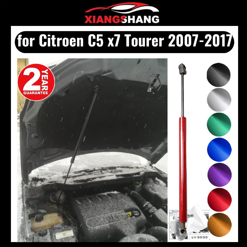 Газовый упор капота для Citroen C5 x7 Tourer 2007-2017 ТОЛЬКО ОДИН УПОР Газовый амортизатор Стойка для подъема Передний капот Модификация Пружины Амортизатор