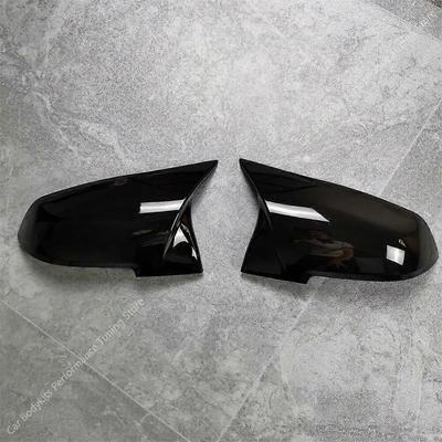 For BMW F20 F21 2pcs M Style Gloss Black Car Rear View Mirror Cover Caps Trim Shell Frame 118i 120i 120d 125i 125d M135i M140iMotor Vehicle Mirrors