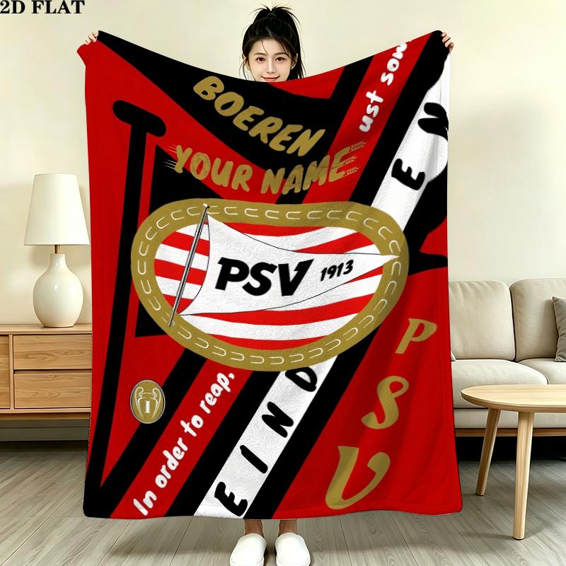 Custom Name,PSV Printed Flannel Blanket, soft throw for bedroom sofa, washable, Christmas present, great gift.