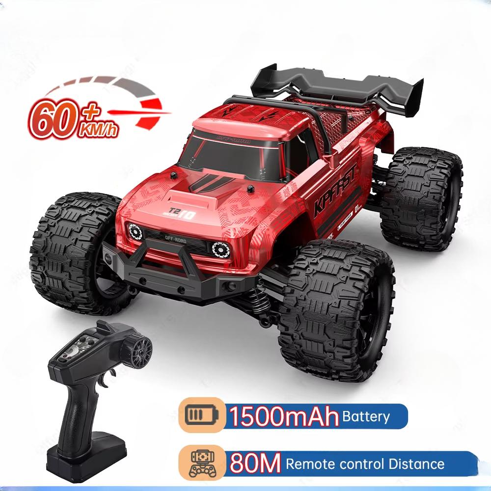 2024 Новый KF18 1:14 4WD RC автомобиль внедорожный гоночный высокоскоростной бесщеточный двигатель 2.4G дистанционное управление автомобили грузовик 75 км/ч грузовик со светодиодной подсветкой игрушка детский подарок