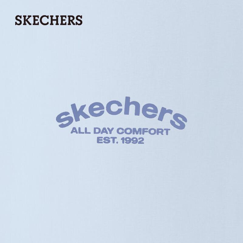 Skechers Унисекс хлопковая футболка с коротким рукавом L226U068