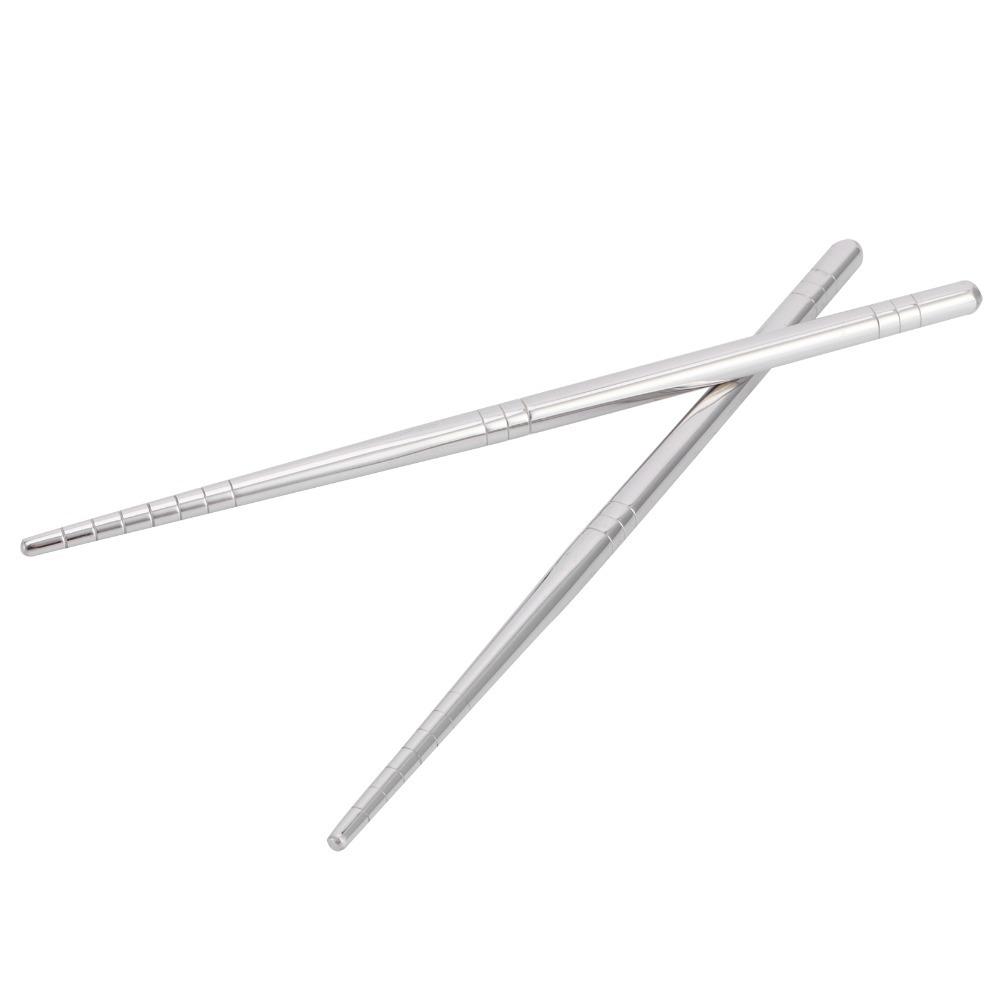 4Pair Practical Food Chopsticks Polished Reusable Chopsticks Portable Kitchen Chopsticks  Dining