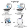 Clean in 180 Seconds Rechargeable Cleaning Case UV Light Small Object Product Cleaner  Travel