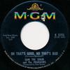 7inch Record SAM THE SHAM & THE PHARAOHS - Oh That's Good, No That's Bad K13713 MGM Records 1967 US Rock Used