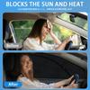 New Voxy Noah 90 Series Exclusive Sunshade Magnetic Side For Car Model Specific 2in1 Integrated Car Shade NOAH VOXY 90 Mesh Curtain Ventilation
