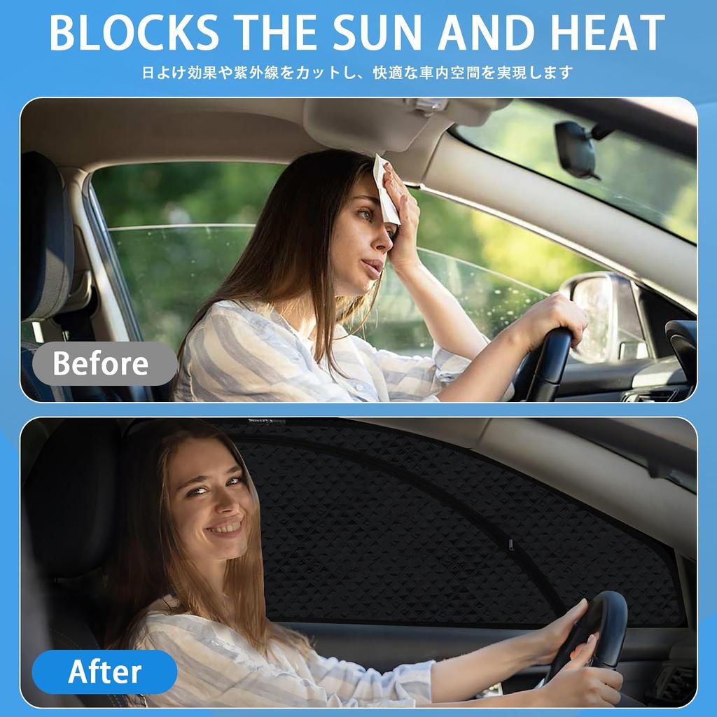 New Voxy Noah 90 Series Exclusive Sunshade Magnetic Side For Car Model Specific 2in1 Integrated Car Shade NOAH VOXY 90 Mesh Curtain Ventilation