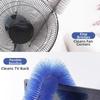 Microfiber Fan Cleaning Brush Bendable Head Microfiber Dusting Brush  For Air Conditioning