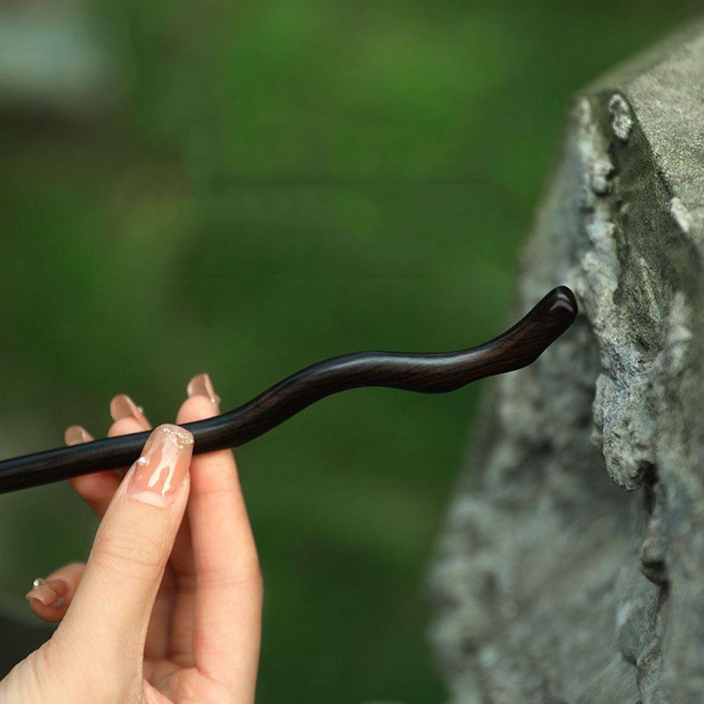 Hair Hanfu For Women For Girl Hair Accessories Wooden Hair Stick Hairpin Chinese Style Hair Fork