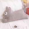 40/60/80CM Cuddly Shadow Colour Cat Plush Pillow Doll Cartoon Stuffed Cat Plushie Girl's Toys Sofa Bed Room Decoration