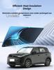Для Leapmotor B03X 2026 2027 Автомобильный складной солнцезащитный козырек на лобовое стекло Защита от солнца Теплоизоляционное покрытие Защита от УФ Автоаксессуары