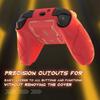 Силиконовый чехол PlayVital для Xbox Series Защитный чехол для беспроводного контроллера Xbox Core Включает накладки на стики и наклейки для контроллеров X/S, Нескользящий