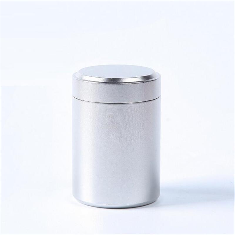 Мини-металлическая коробка для хранения ювелирных изделий, банка для чая из нержавеющей стали, небольшой переносной контейнер для путешествий, сахарница, кофейник, органайзер