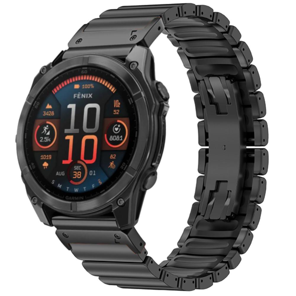 26 мм титановый ремешок Quick Fit для Garmin Fenix 8 7X Pro 51 мм 6X/6 Pro, роскошный ремешок для запястья для Garmin Enduro 3 2 Instinct 2X