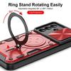Protective Case - BOOLING - for Samsung Galaxy A17 5G/4G - Red - Shockproof - With Ring
