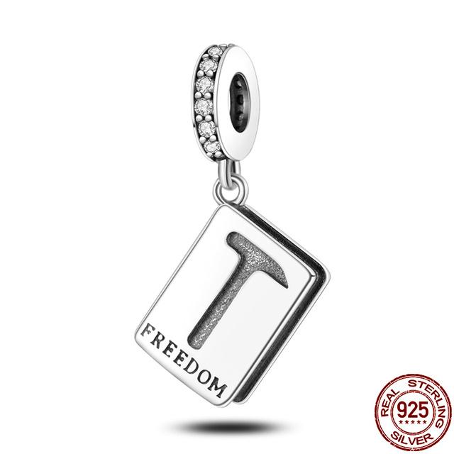 Стерлингового Серебра 925 пробы, милые животные, цифровая подвеска-подвеска, подходит для оригинального модного браслета-подвески для женщин, DIY модное изготовление ювелирных изделий