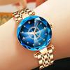 1 шт. Модные часы для женщин, роскошные брендовые кварцевые женские часы из нержавеющей стали с синим элементом и маленьким циферблатом