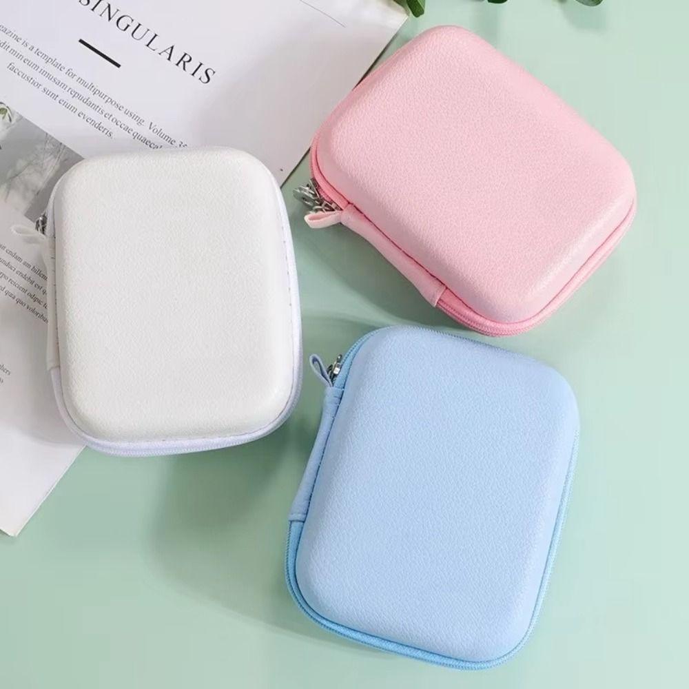 Hard Shell Digital Camera Case PU Leather Camera Protective Cover Accessories Storage
