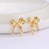 Милые и изысканные модные серьги-пряжки Love Ear, две пары сережек из титановой стали, легкие, роскошные, темпераментные, высокие, универсальные серьги