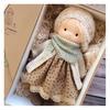 Handmade Waldorf Doll 12" Soft Knitted Dolls Cute Girls Plush Stuffed Toy