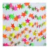 UV Neon Party Decoration Fluorescent Star Heart Circle Dot Garland Glow In The Dark Hanging Streamers Banner for Baby Bridal Shower Birthday Decor