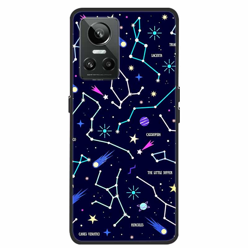 Чехол для телефона Realme GT Neo3 Чехол Черный Силиконовый Мягкая Задняя Крышка Для Телефона Realme GT Neo 3 Чехол-Крышка RealmeGT G T Neo 3 Coque