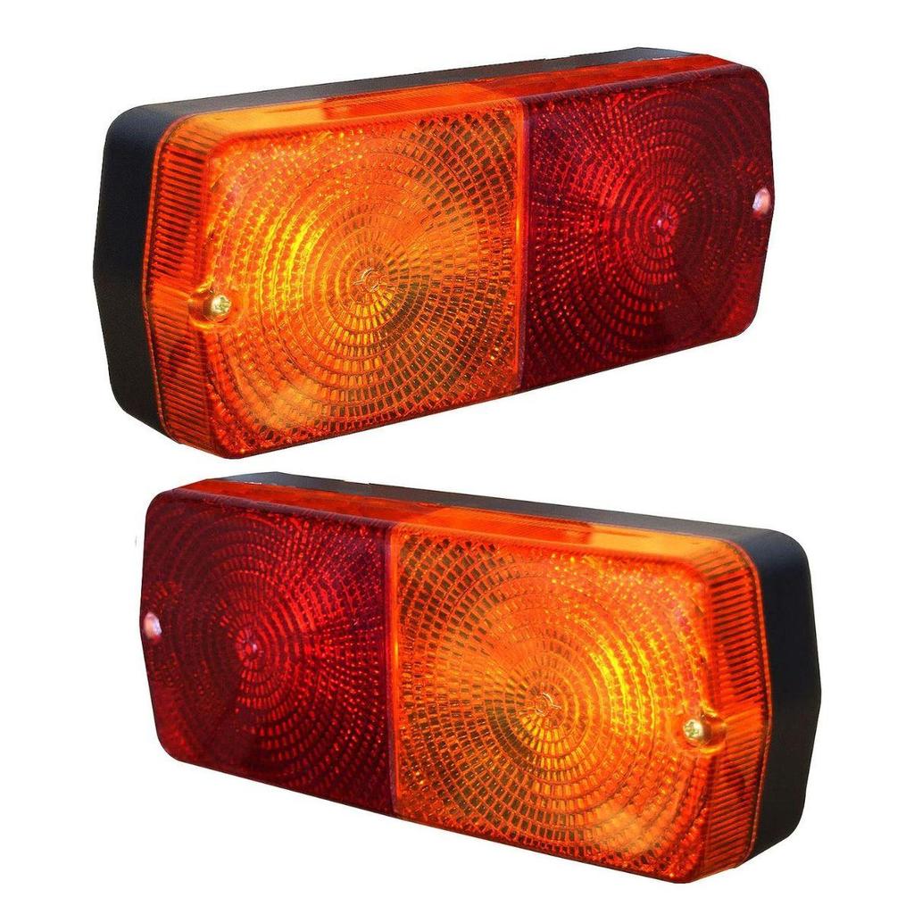 Задний комбинированный фонарь в сборе, задний фонарь в сборе, 12 В лампы, подходит для Massey Ferguson MF серии 200, 300, 374, 375E, 394, 390E