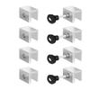 Adjustable Sliding Window Stops Security Window Locks with Keys for Vertical and Horizontal Sliding Windows Enduring