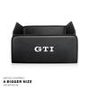 CGLWZ1 Car Trunk Storage Box Leather Sundries Organizer Travel Bag For VW R Line GTI Polo Golf Passat CC Tiguan Arteon Touareg Scirocco