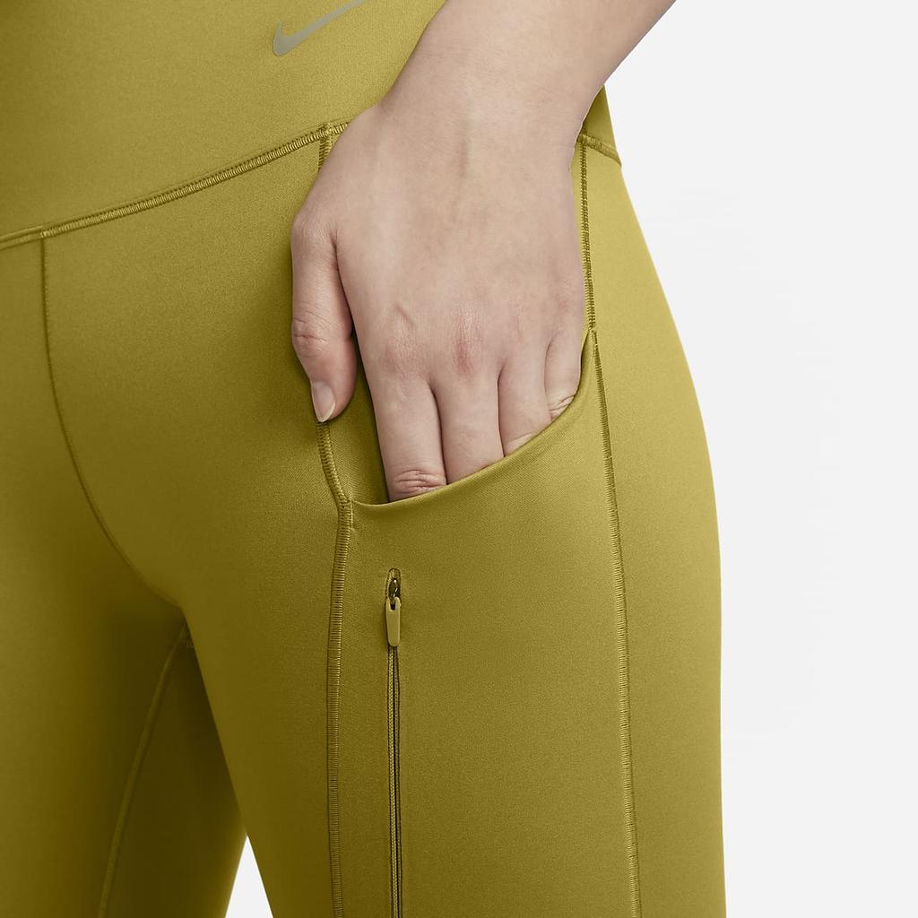 New Nike Go Sports Pants Women's Moss DQ5695-390